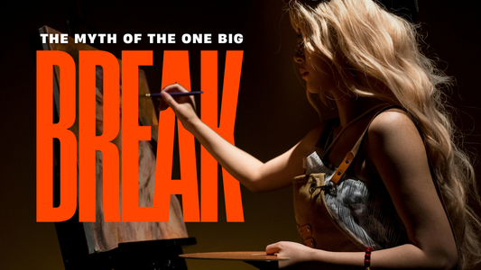 How to Build a Full-Time Art Career: Small Steps Over Big Breaks