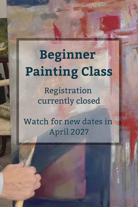 Beginners Acrylic Painting Class - 5 Week Course
